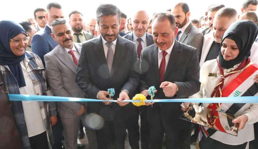 You are currently viewing Dr. Al-Aboudi Inaugurates Laboratories, Tours Central Library & Grand Theatre at Mosul University