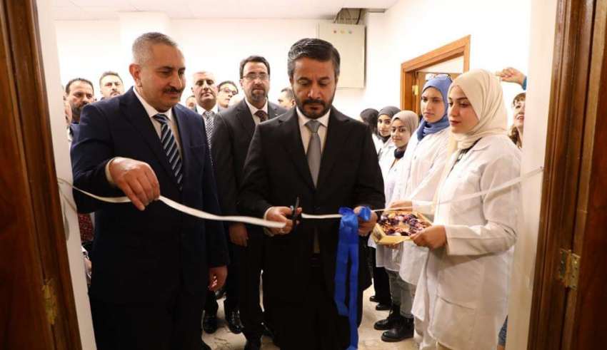 You are currently viewing Dr. Al-Aboudi Inaugurates Smart Halls & Laboratories at College of Medicine, Baghdad University, His Excellency Meets Students & Scientific Branches’ Heads