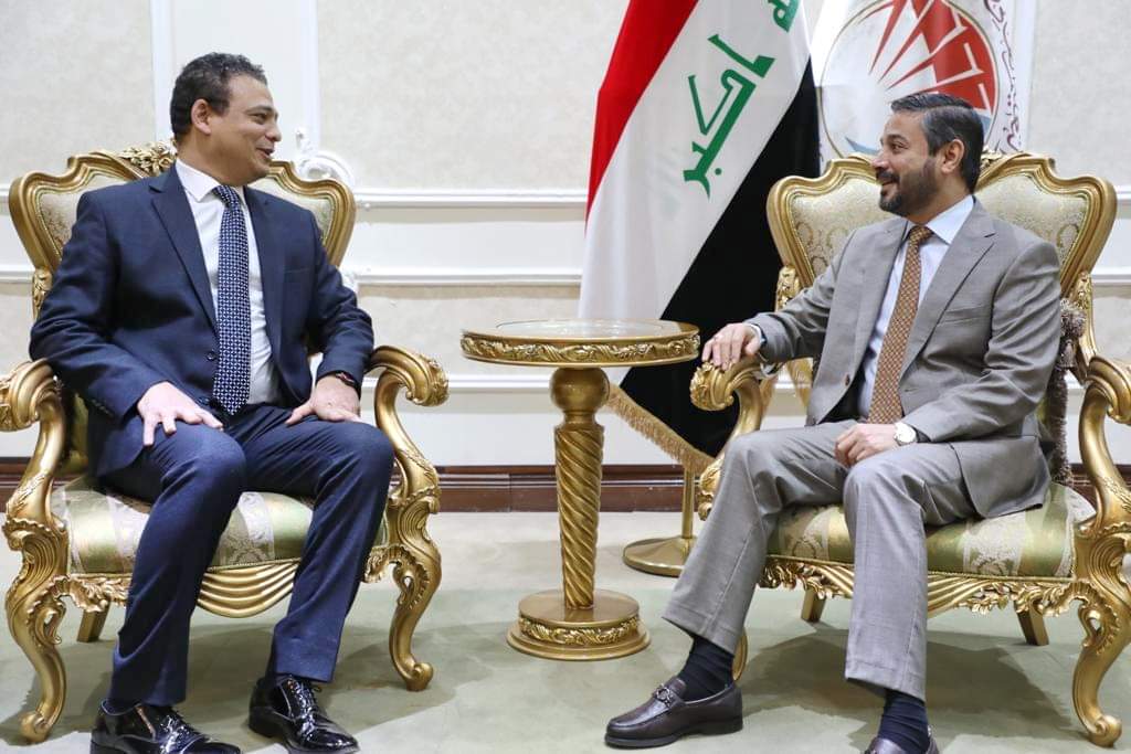 You are currently viewing Dr. Al-Aboudi Meets Egyptian Ambassador, His Excellency Confirms Iraqi Universities’ Readiness On Granting Scholarships to Foreign Students