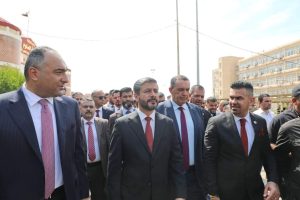 Read more about the article Dr. Al-Aboudi Participates in Kirkuk University’s Festival of Engineering Innovations, His Excellency Inaugurates Advanced Laboratory in College of Basic Education