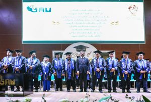 Read more about the article Private Gilgamesh University Celebrates It’s Students’ 1st Graduation, Dr. Al-Aboudi Honors Top Students, His Excellency Emphasizes Developing of Human Resources