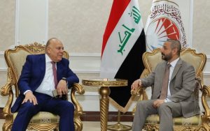 Read more about the article Dr. Al-Aboudi Meets Secretary of Association of Arab Universities, His Excellency Calls On Holding Its’ General Conference in Baghdad