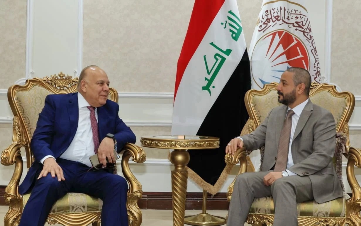 You are currently viewing Dr. Al-Aboudi Meets Secretary of Association of Arab Universities, His Excellency Calls On Holding Its’ General Conference in Baghdad
