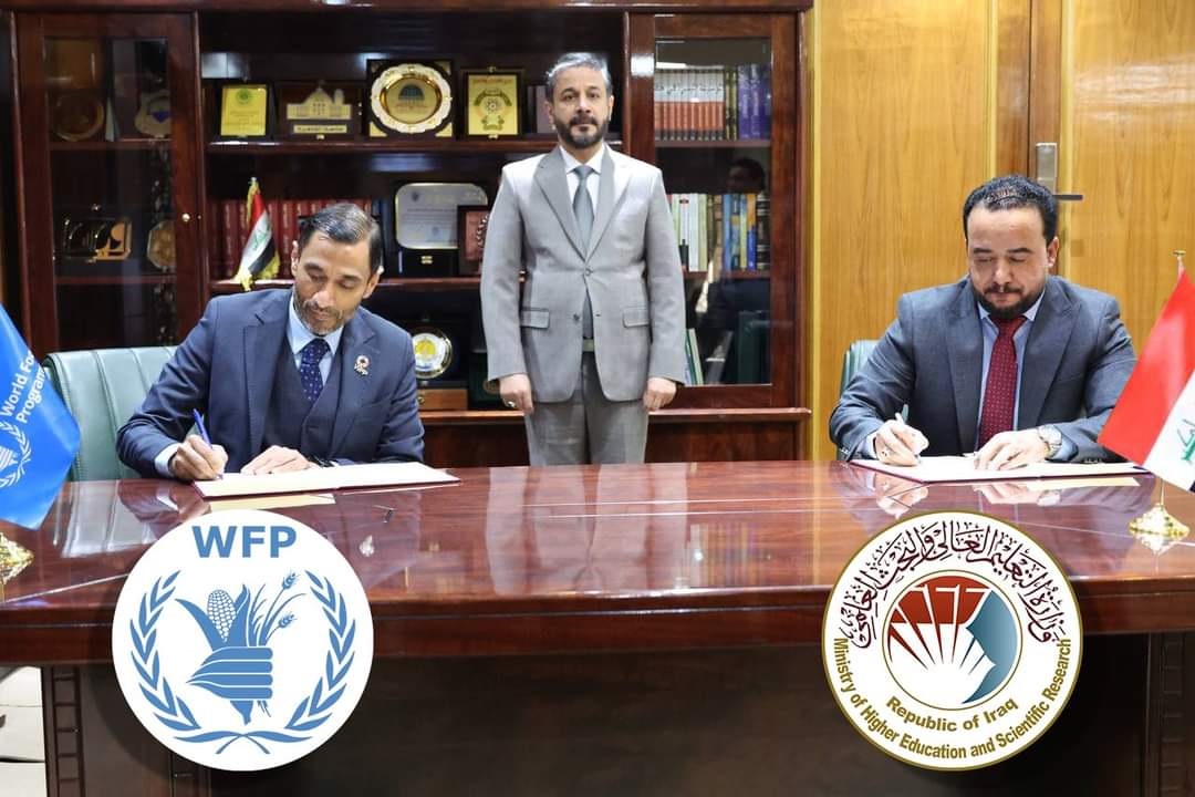 You are currently viewing Dr. Al-Aboudi Sponsors Inking Agreement With United Nations World Food Program in Fields of Training & Development