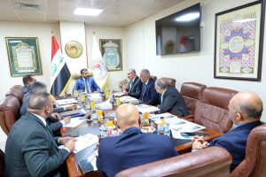 Read more about the article During Preparation for Hosting Work of Association of Arab Universities in Baghdad, Dr. Al-Aboudi Chairs Meeting of Supreme Ministerial Committee & His Excellency Directs Completion of Organizational Procedures