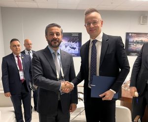 Read more about the article During International Forum (ATOMEXPO-2024) in Russia, Dr. Al-Aboudi Meets Hungarian Foreign Minister, His Excellency Agrees on Renewing Cooperation Agreement with Hungary