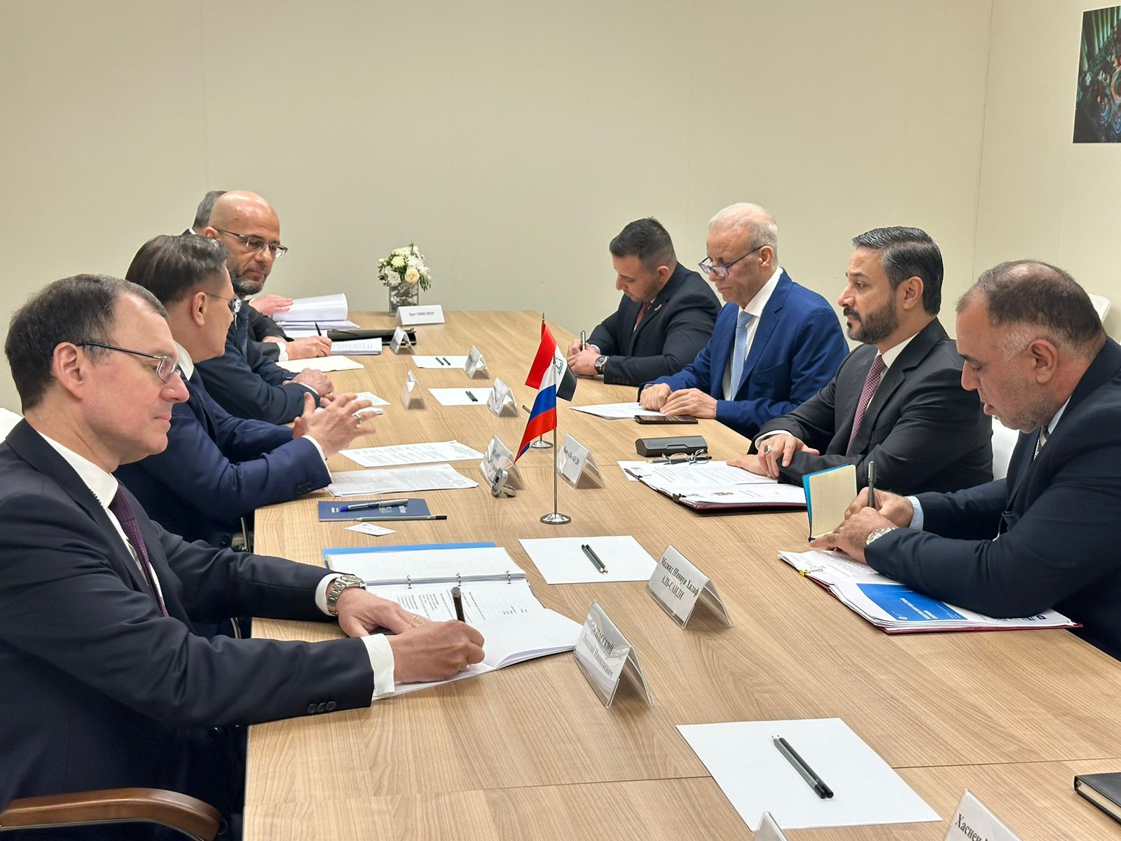Read more about the article During Meeting Russian Atomic Energy Corporation, Dr. Al-Aboudi Reviews Cooperation Aspects Regarding Peaceful Uses of Energy, Scholarships & Fellowships