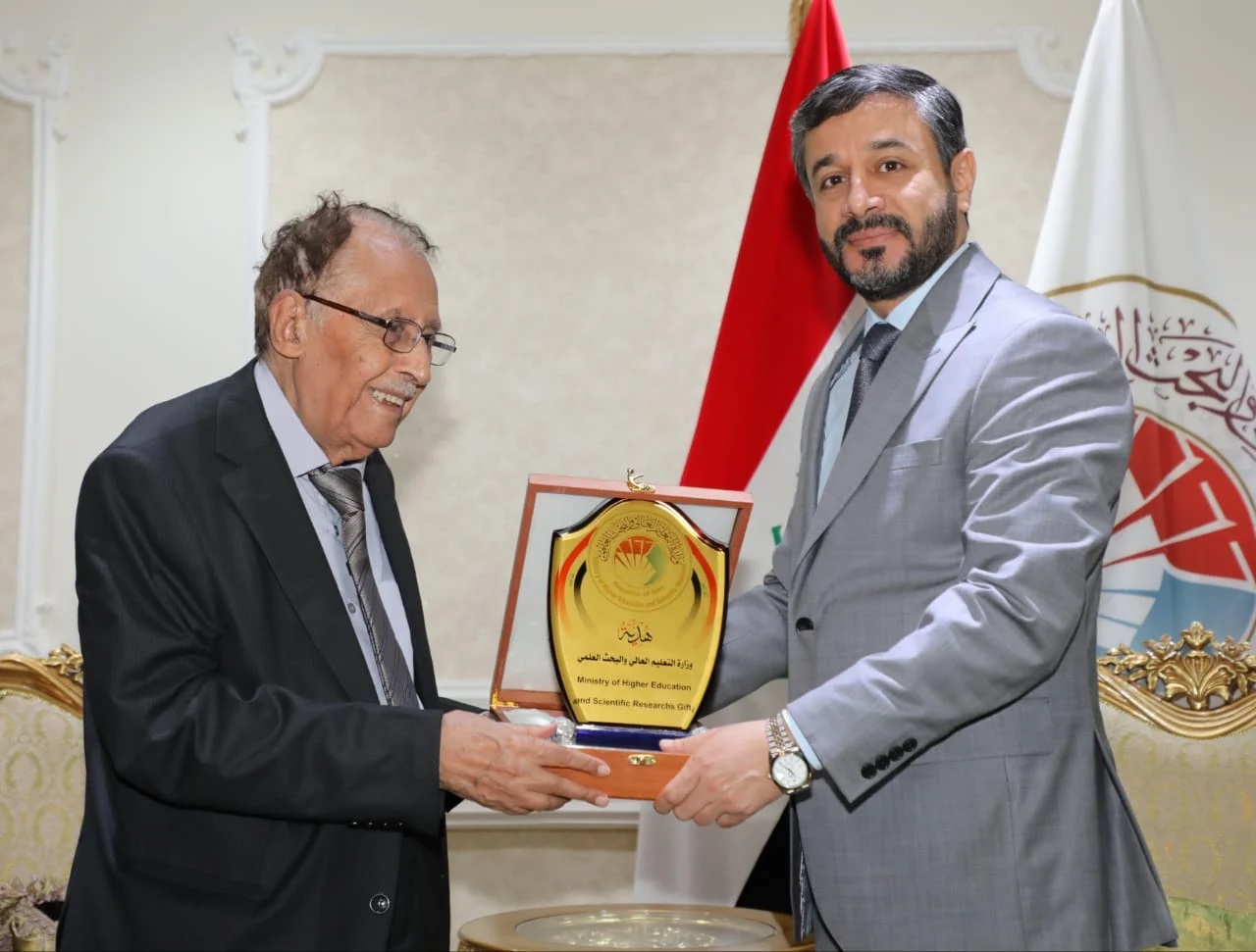 Read more about the article Dr. Al-Aboudi Honors Professor of Linguistic & Quranic Studies, Dr. Fadhil Saleh Al-Samarrai