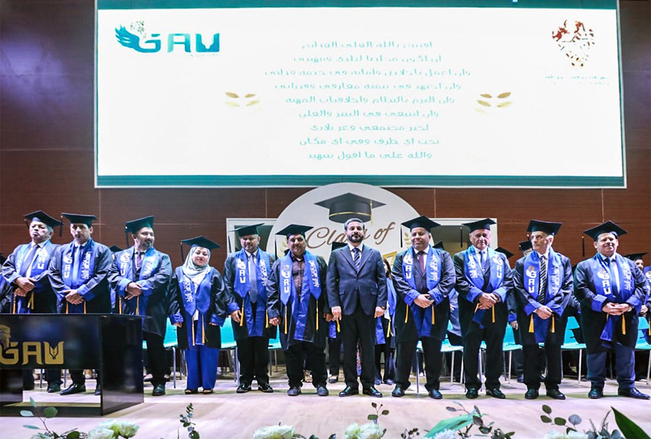 You are currently viewing Private Gilgamesh University Celebrates It’s Students’ 1st Graduation, Dr. Al-Aboudi Honors Top Students, His Excellency Emphasizes Developing of Human Resources