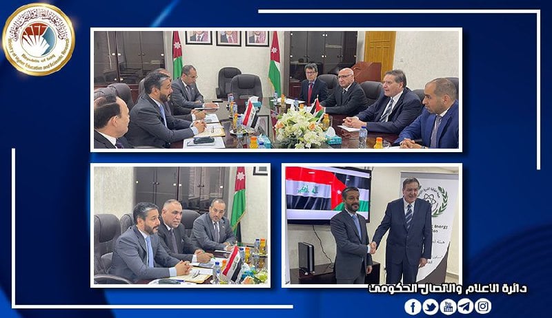 You are currently viewing Dr. Al-Aboudi Meets His Jordanian Counterpart, His Excellency Reviewed Joint Work Projects Between The Two Countries’ Experts In Atomic Energy Field & Its Scientific & Academic Uses