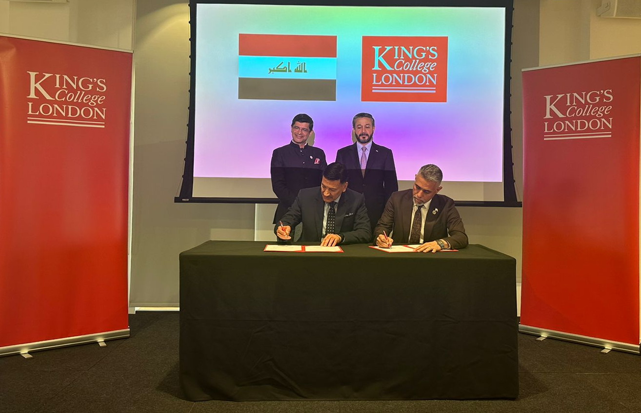 You are currently viewing During World Education Forum in London, Dr. Al-Aboudi Sponsors Inking Memorandum of Understanding with King’s College London