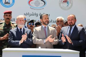 Read more about the article Dr. Al-Aboudi Lays Down Foundation Stone for New Building at Technology University, His Excellency Emphasizes Institutional Integration with Local Administrations