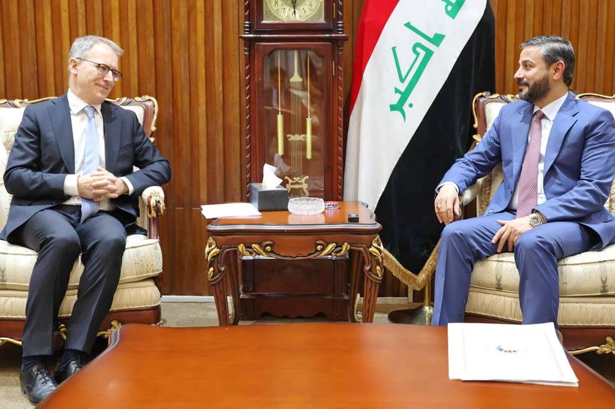 You are currently viewing Dr. Al-Aboudi Receives Official Request From Italian Ambassador Regarding Italian University project in Iraq