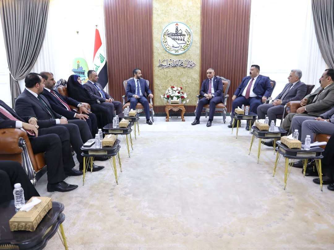 Read more about the article Dr. Al-Aboudi Meets Wasit Governor & Council Members & His Excellency Reviews Support for University Institutions & Institutional Integration