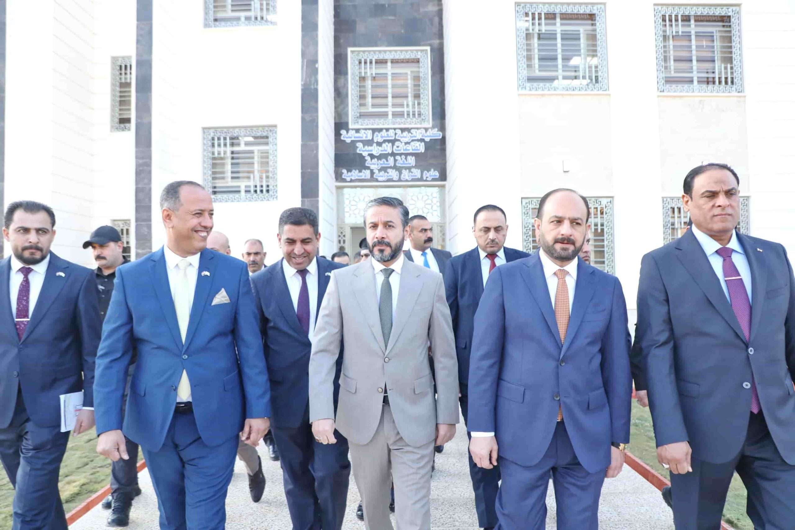 Read more about the article During Inaugurating Research Centers, Classrooms & Scientific Laboratories at Anbar University, Dr. Al-Aboudi Stresses on Need to Improve Infrastructure & Develop University Facilities