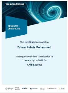 Read more about the article A Faculty Member from the University of Karbala Reviews a Scientific Paper for a Global Journal