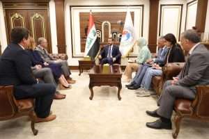 Read more about the article Dr. Al-Aboudi Meets Representatives from American Universities