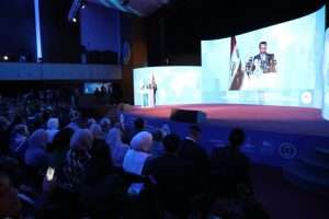 Read more about the article During First National Conference, Dr. Al-Aboudi Announces on Exceptional Decisions Supporting Iraqi Scholarship Students