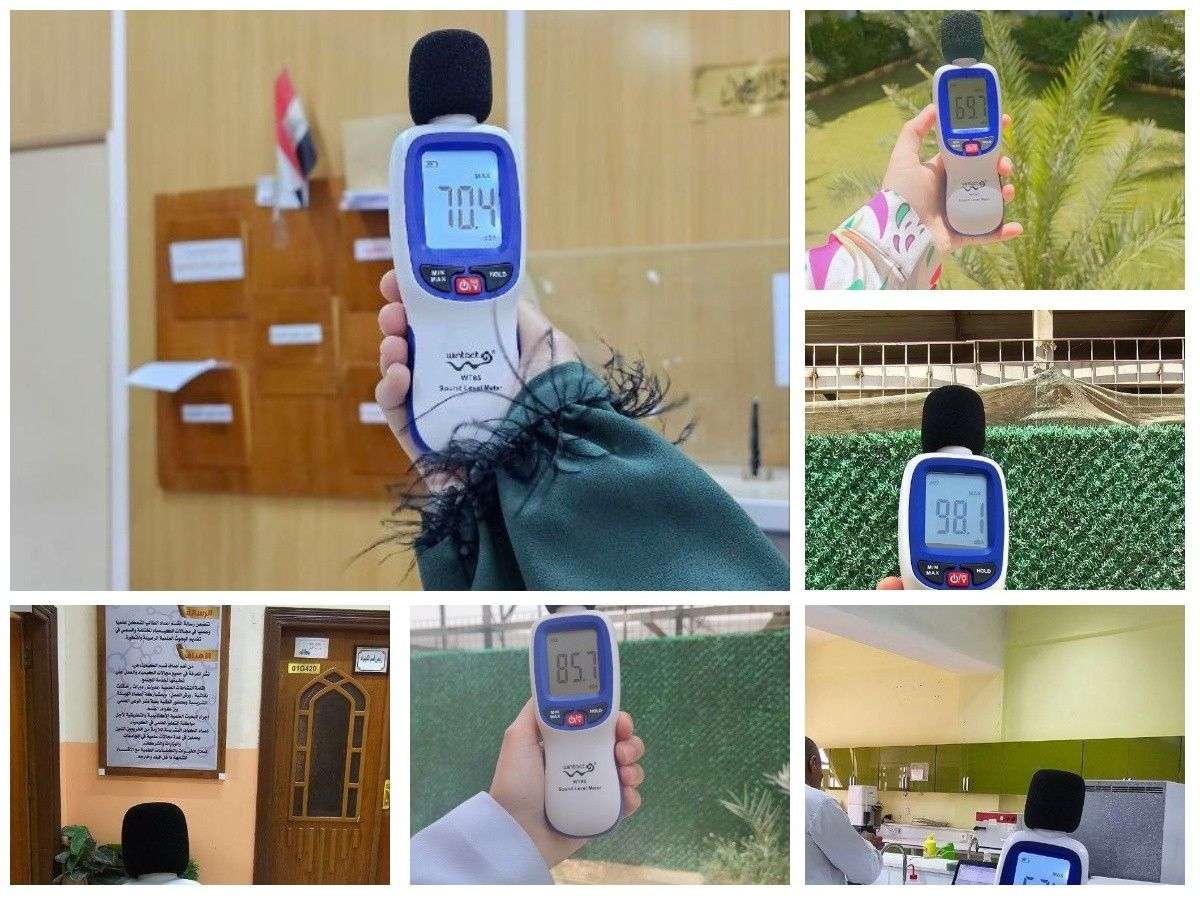 Read more about the article The Eco-Friendly Group Completes the First Phase of Noise Pollution Monitoring at the College of Science, University of Kerbala