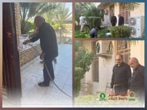 Read more about the article Cleaning Campaign at the College of Science, University of Kerbala
