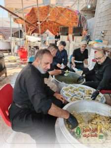 Read more about the article College of Science Participates in the University of Kerbala Procession to Serve Pilgrims