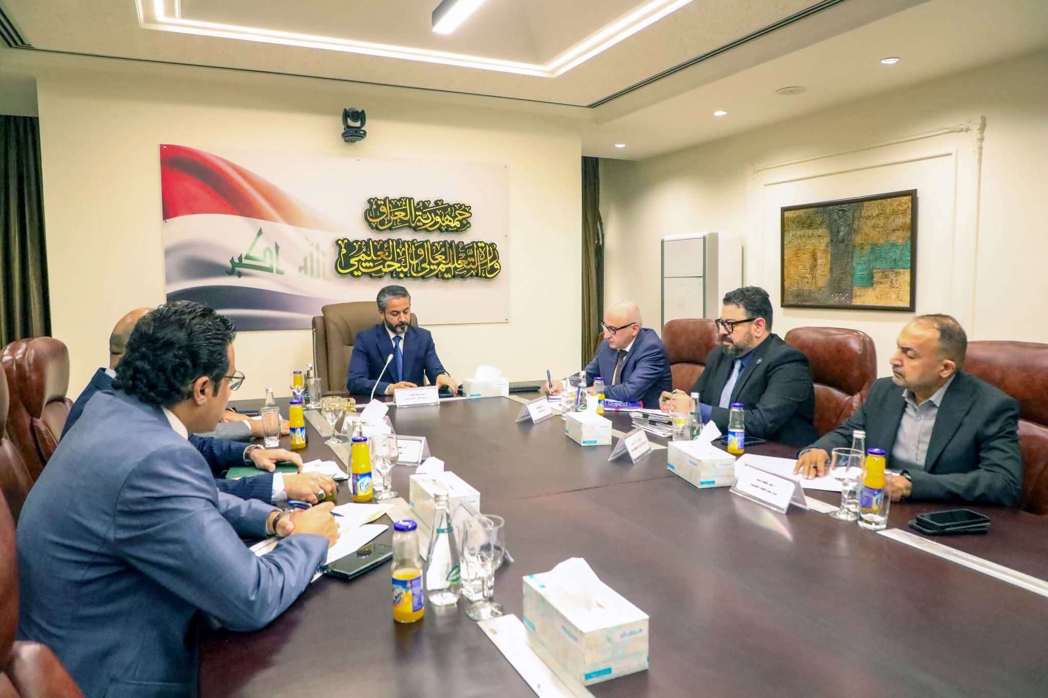 Read more about the article Dr. Al-Aboudi Chairs Preparatory Meeting for Inauguration of Colleges of Excellence & Artificial Intelligence at Baghdad University