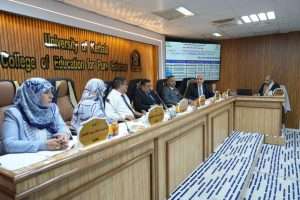 Read more about the article Faculty Member from the College of Science Participates in PhD Defense on Nano Nitrogen and Potassium Spraying