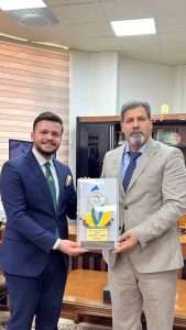 Read more about the article Honoring the Representative of the faculty of Science at the First Volunteer Work Conference at the University of Baghdad