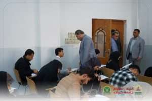 President of the University of Kerbala Conducts an Inspection Tour to Review Examination Progress at the College of Science