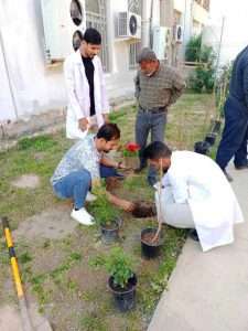 Read more about the article Participation of the “Friends of the Environment” Group in a Tree-Planting Campaign to Promote Environmental Awareness