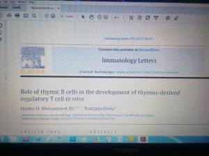 Read more about the article دور الخلايا الثايمية في توليد الخلايا التنظيمية