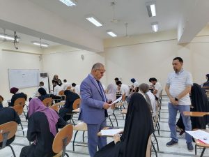 Read more about the article استمرار  الامتحانات النهائية لطلبة كلية العلوم للعام الدراسي 2022/2023