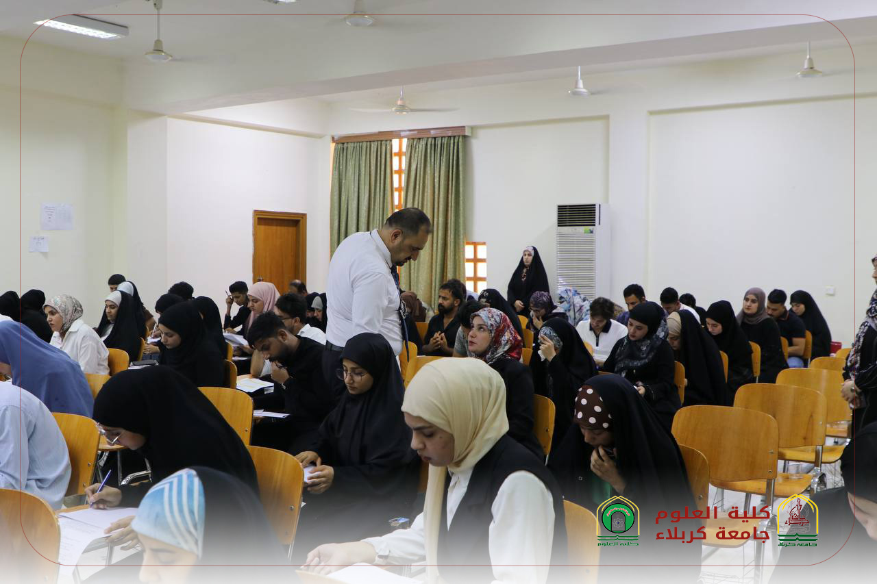 You are currently viewing عميد كلية العلوم يتابع امتحانات الدور الثاني النهائية في جامعة كربلاء