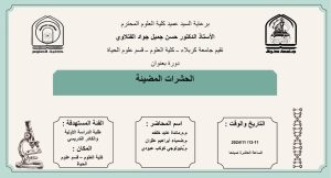 Read more about the article كلية العلوم تعتزم اقامة دورة تدريبية حضورية بعنوان (الحشرات المضيئة)