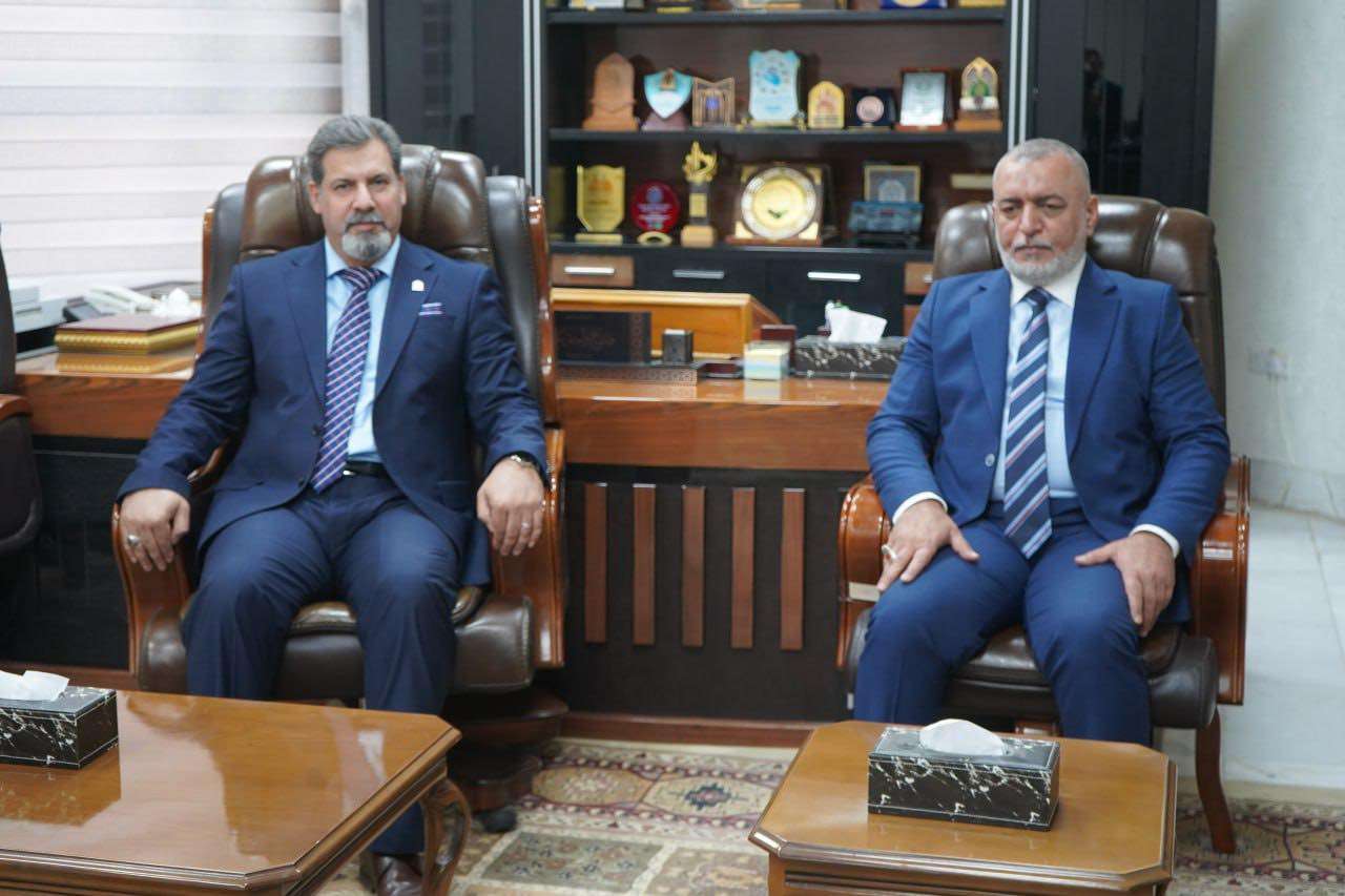 You are currently viewing رئيس الجامعة يستقبل رئيس مجلس الخدمة العامة الاتحادي