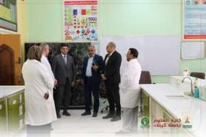 Read more about the article لجنة وزارية تزور كلية العلوم لمتابعة متطلبات السلامة وجرد المواد الكيميائية