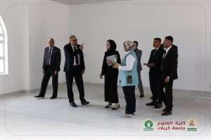 Read more about the article وزارة التعليم العالي والبحث العلمي تُوفد لجنة لزيارة كلية العلوم لبحث إمكانية استحداث فرع الاحياء المجهرية