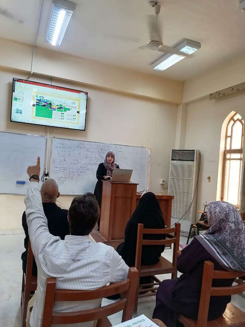 You are currently viewing كلية العلوم تنظم دورة تدريبية حول (الاشعاع الفوق البنفسجي ، مخاطره ، اساليب الوقاية منه)