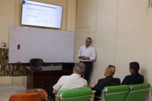 Read more about the article قسم علوم الكيمياء يجري امتحان مادة السمنار لطلبة الدراسات العليا