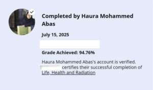 Read more about the article مشاركة كلية العلوم في دورة تدريبية دولية