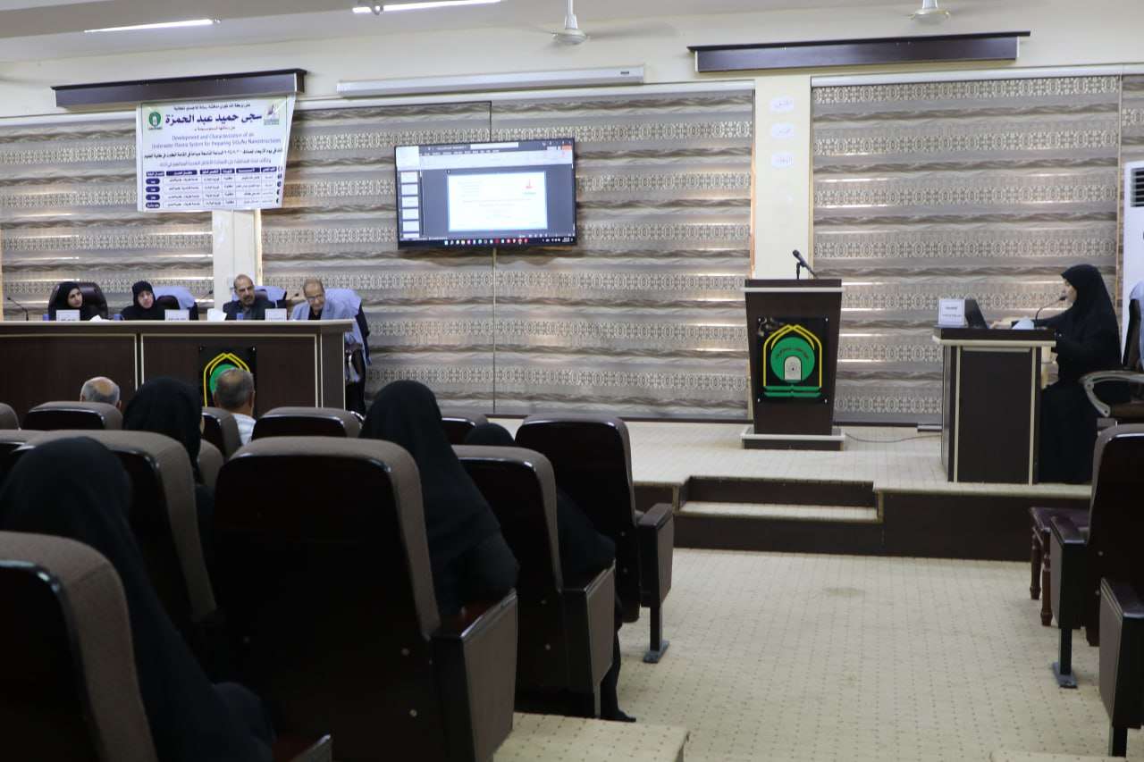 You are currently viewing رسالة ماجستير في جامعة كربلاء تبحث تطوير مركب SiO2/Au النانوي باستخدام منظومة بلازما تحت الماء