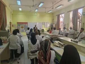 Read more about the article كلية العلوم تنظم دورة تدريبية بعنوان “التعرّف على أهم الفحوصات في مختبر فيزياء الحالة الصلبة ومناقشة النتائج”