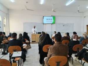 Read more about the article كلية العلوم تنظم ورشة عمل حول (خصوصيّتك مسؤوليتك: الابتزاز الإلكتروني في بيئة الشباب الرقمية)