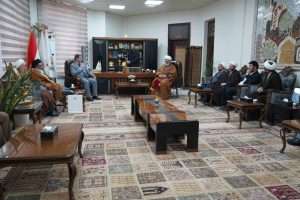 Read more about the article رئيس الجامعة يبحث سبل التعاون الأكاديمي مع مؤسسة جبل الصبر الإيرانية