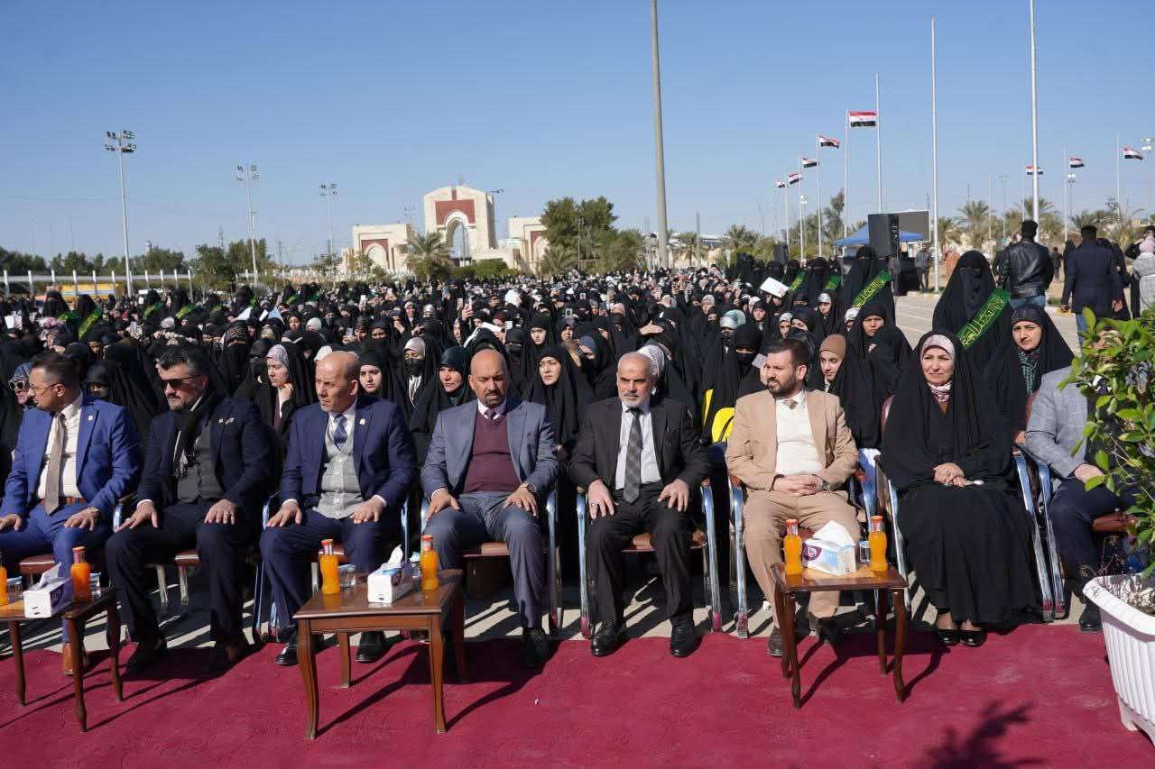 You are currently viewing كلية العلوم تشارك في مهرجان “إكليل العفة” بجامعة كربلاء