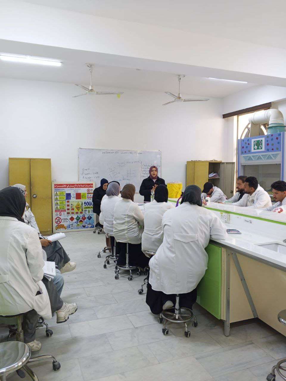 Read more about the article كلية العلوم تنظم ورشة عمل بعنوان   (نظم إدارة السلامة المهنية على وفق المواصفات الدولية (ISO))